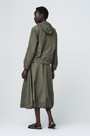 Allegra taffeta mix skirt