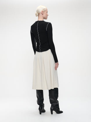 Timy skirt brush tech jersey