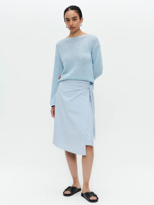 Cotton viscose blend pullover 9050