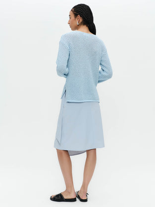 Cotton viscose blend pullover 9050