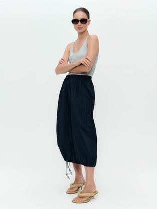 Maud cotton poplin skirt