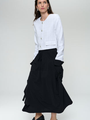 Joke textured metallic blazer