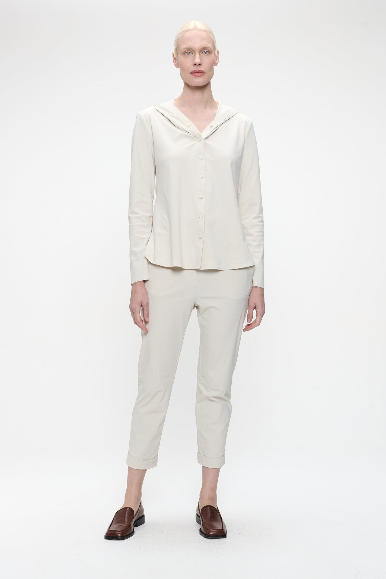 Veronica brush tech jersey blouse Veronica brush tech jersey blouse