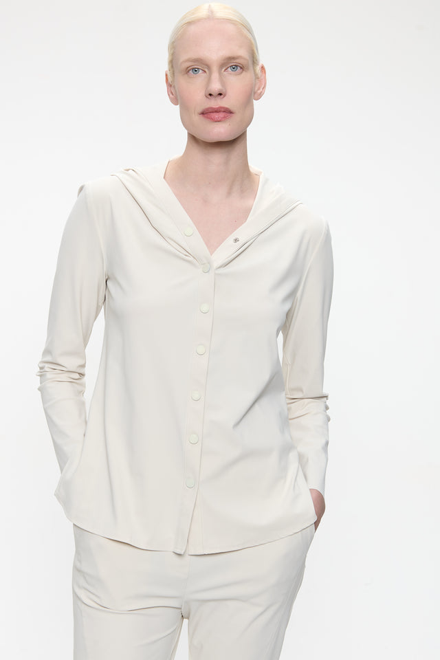 Veronica brush tech jersey blouse Veronica brush tech jersey blouse