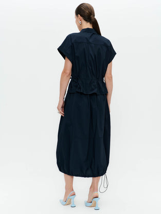 Paola polplin jacket blouse