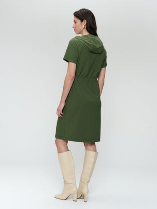 Evi stretch technical jersey dress