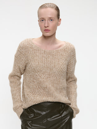 Pullover melange H23376