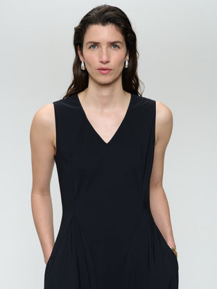 Ria WS strech technical jersey dress