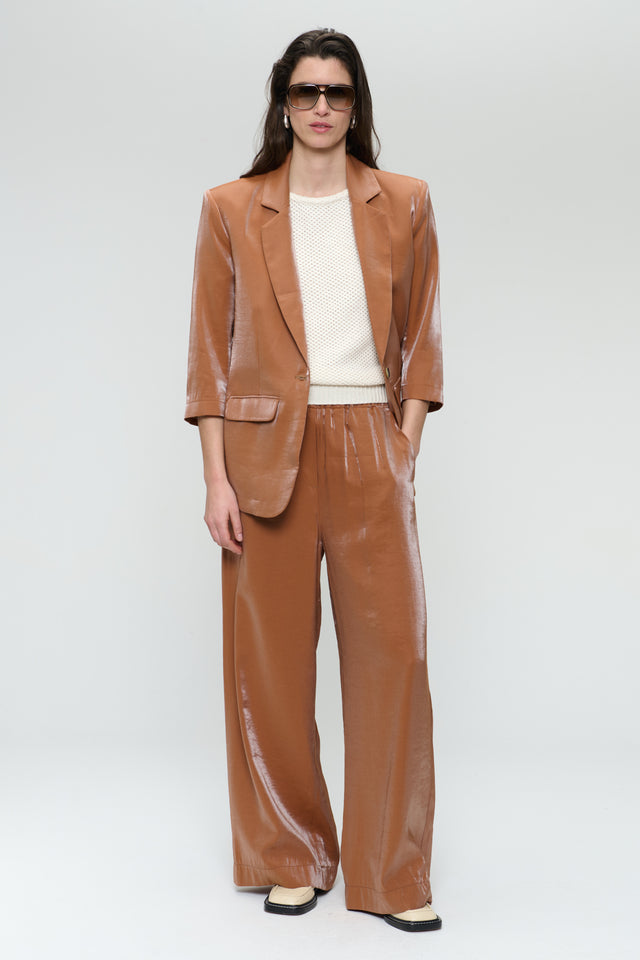 Fring shiny viscose blazer Fring shiny viscose blazer
