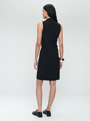 Verena stretch technical jersey dress