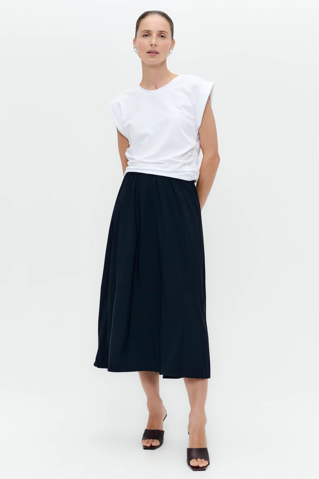 Maud stretch technical jersey skirt Maud stretch technical jersey skirt