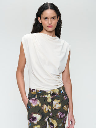 Nelly stretch technical jersey top