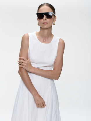 Satomi taffeta dress