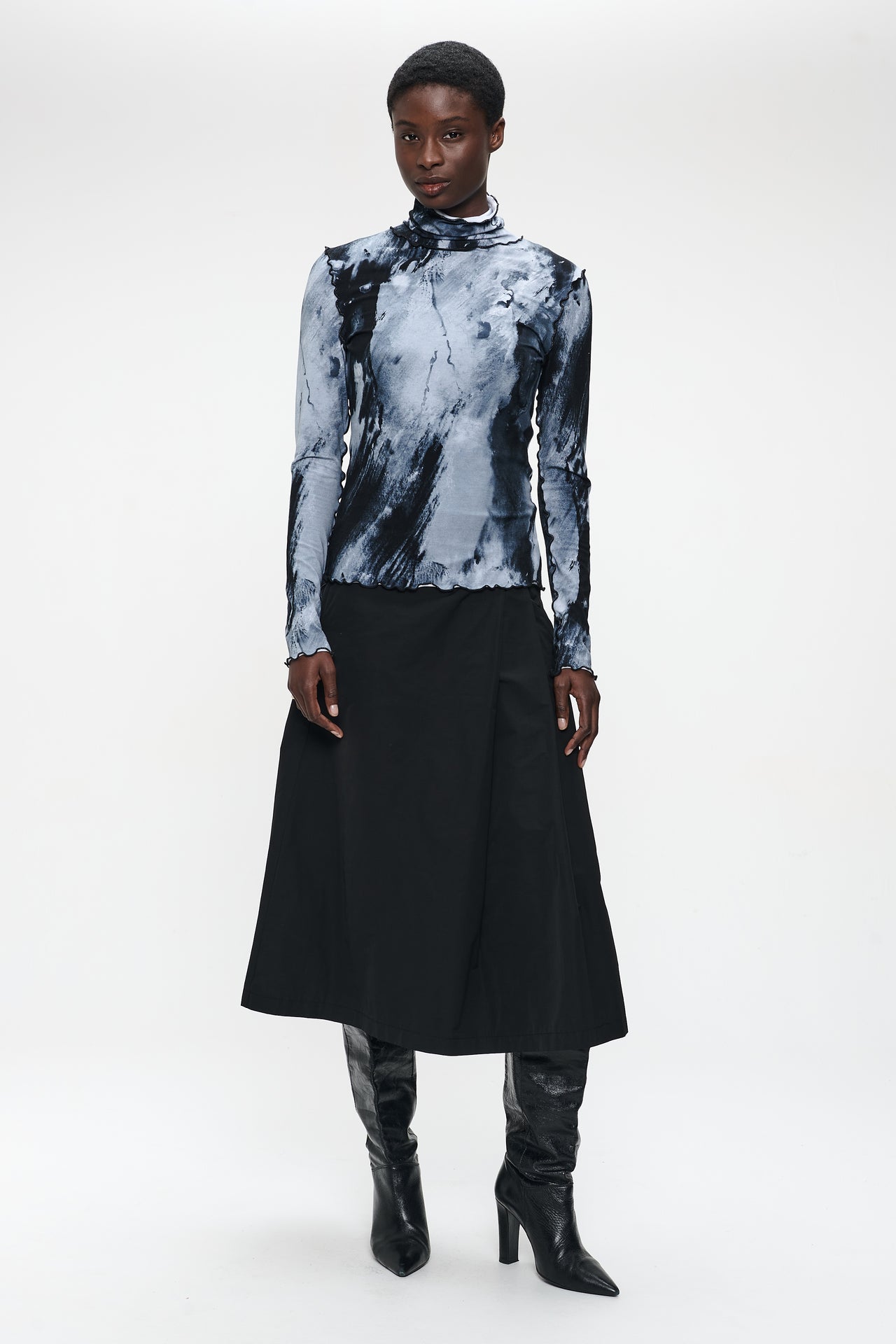 Janice allover print top Janice allover print top