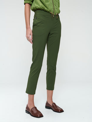Lenny structure technical jersey pants
