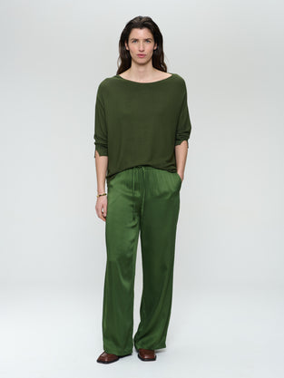 M205 seamless cotton pullover