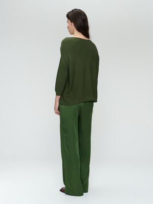 M205 seamless cotton pullover