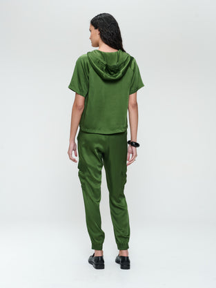 Evi saten viscose blouse