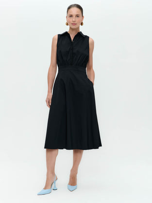Anita poplin dress
