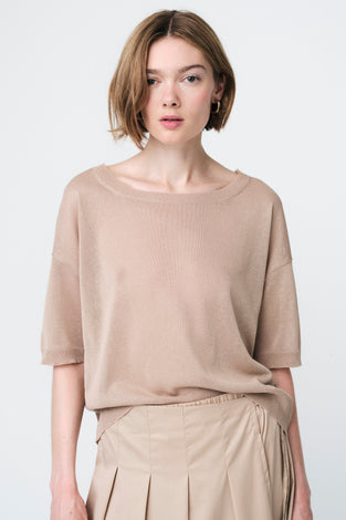 Poplin dubbel mid skirt