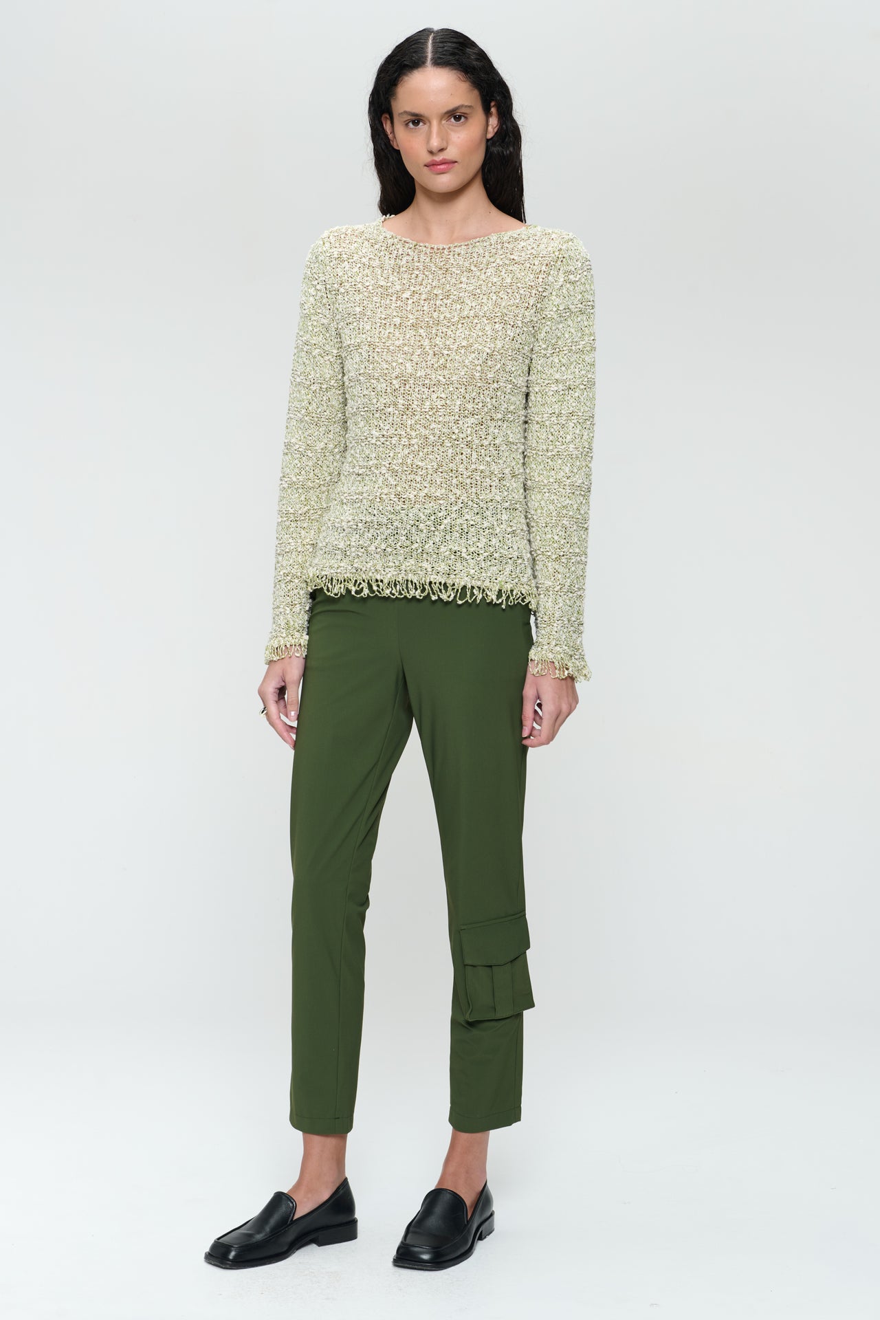 Jacquard cotton pullover 9060 Jacquard cotton pullover 9060
