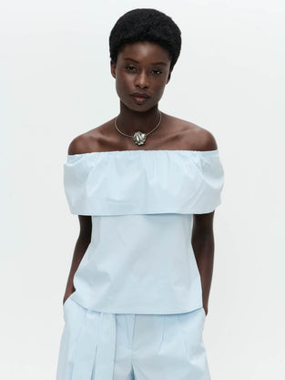 Diane cotton mix top