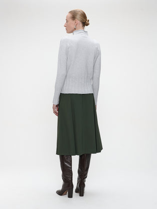 Raffaele skirt technical jersey