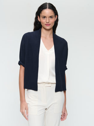 Seamless cotton cardigan 394