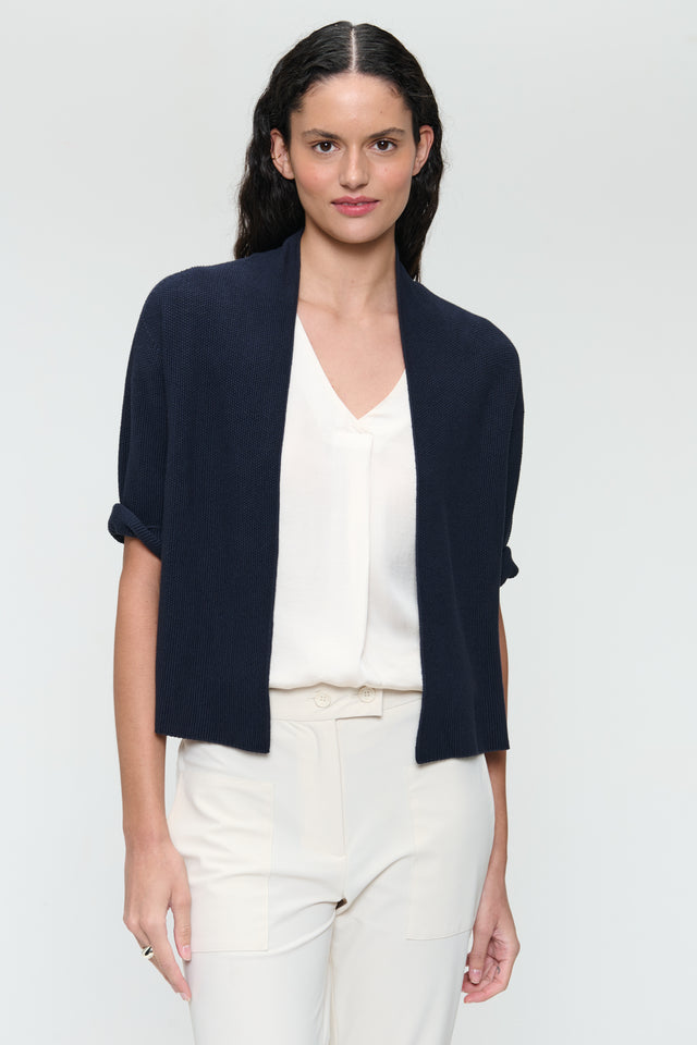Seamless cotton cardigan 394 Seamless cotton cardigan 394