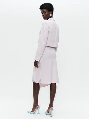 Estele structure technical jersey blazer