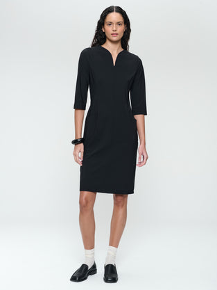 Martinas stretch technical jersey dress