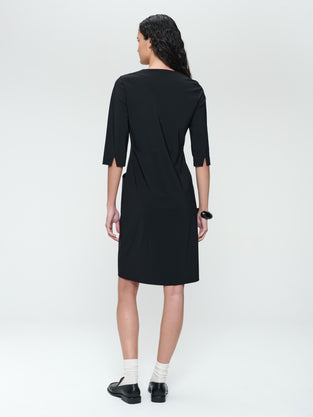 Martinas stretch technical jersey dress