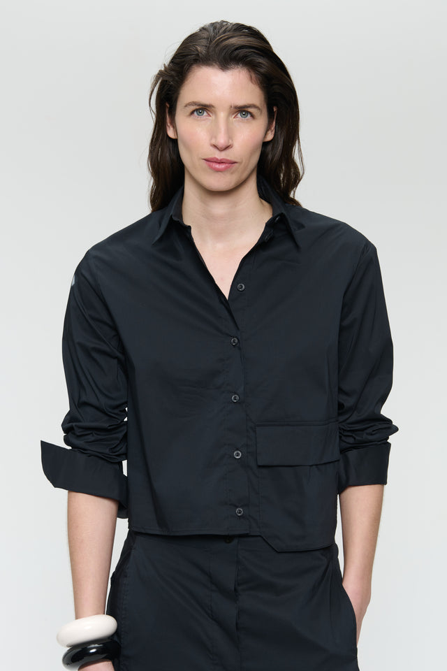 Kerry cotton poplin blouse Kerry cotton poplin blouse