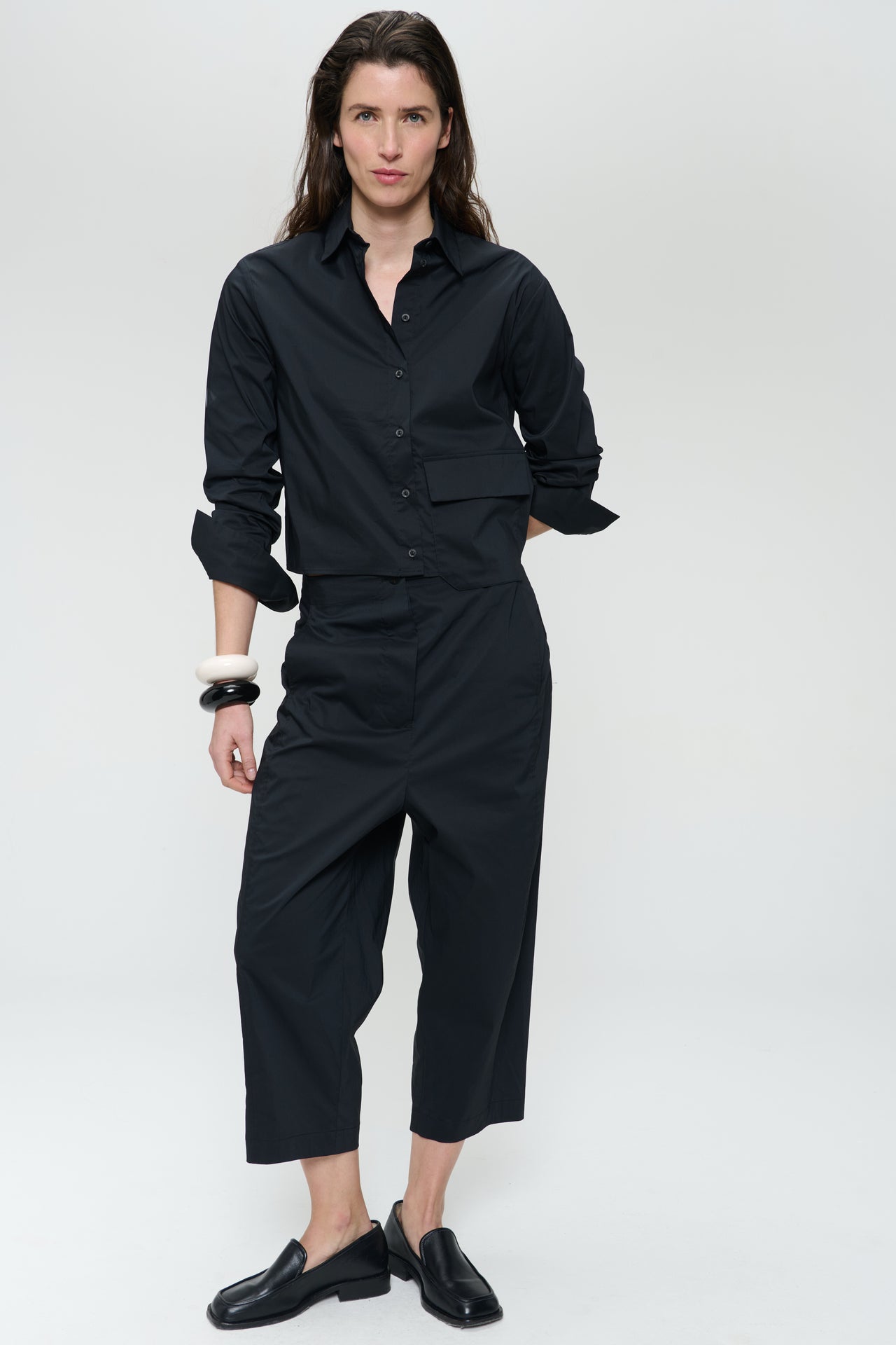 Kerry cotton poplin blouse Kerry cotton poplin blouse