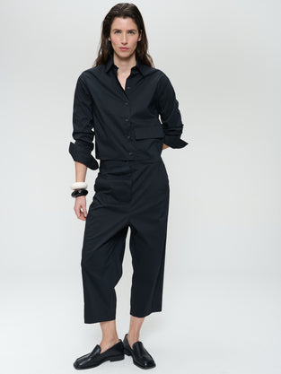 Kerry cotton poplin blouse