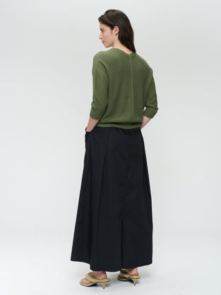 Seamless cotton pullover 317