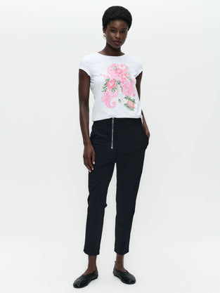 Cotton print t-shirt