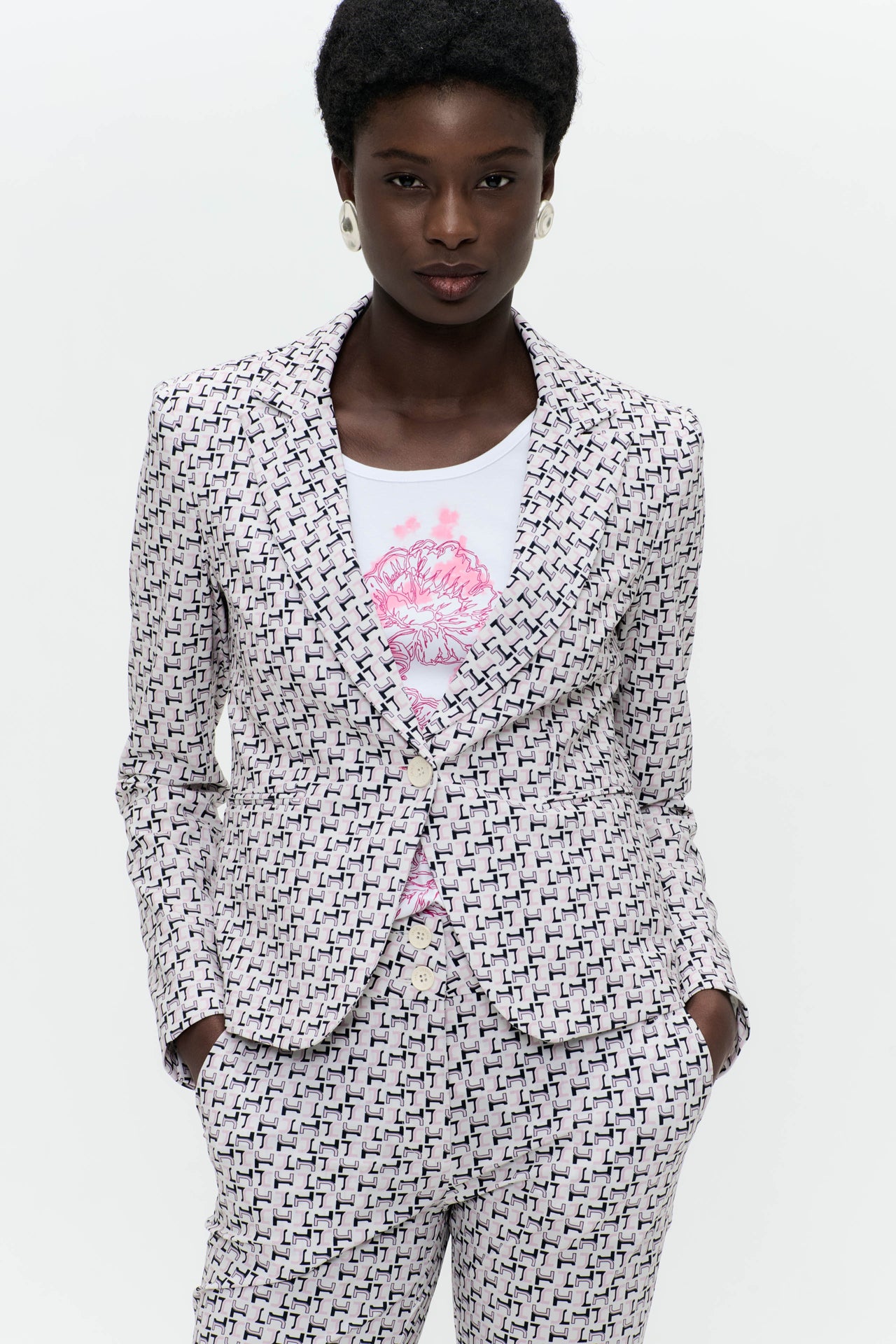 Elvira blazer technical jersey Elvira blazer technical jersey