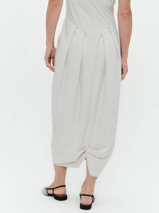 Jacklin stretch technical jersey dress