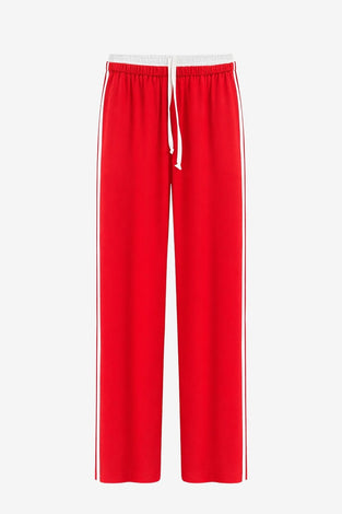 AntinyP structure tech jersey pants