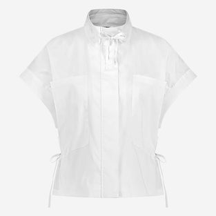 Paola polplin jacket blouse