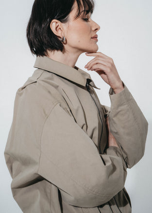 Blaze pleated bomber jacket