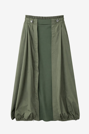 Allegra taffeta mix tech skirt