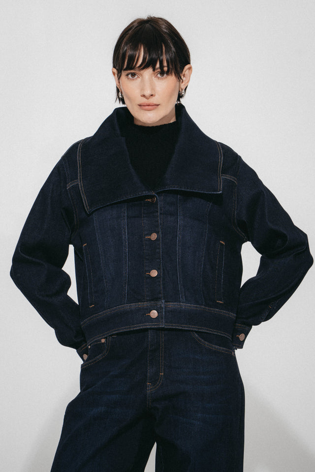 Dramak denim fancy jacket Dramak denim fancy jacket