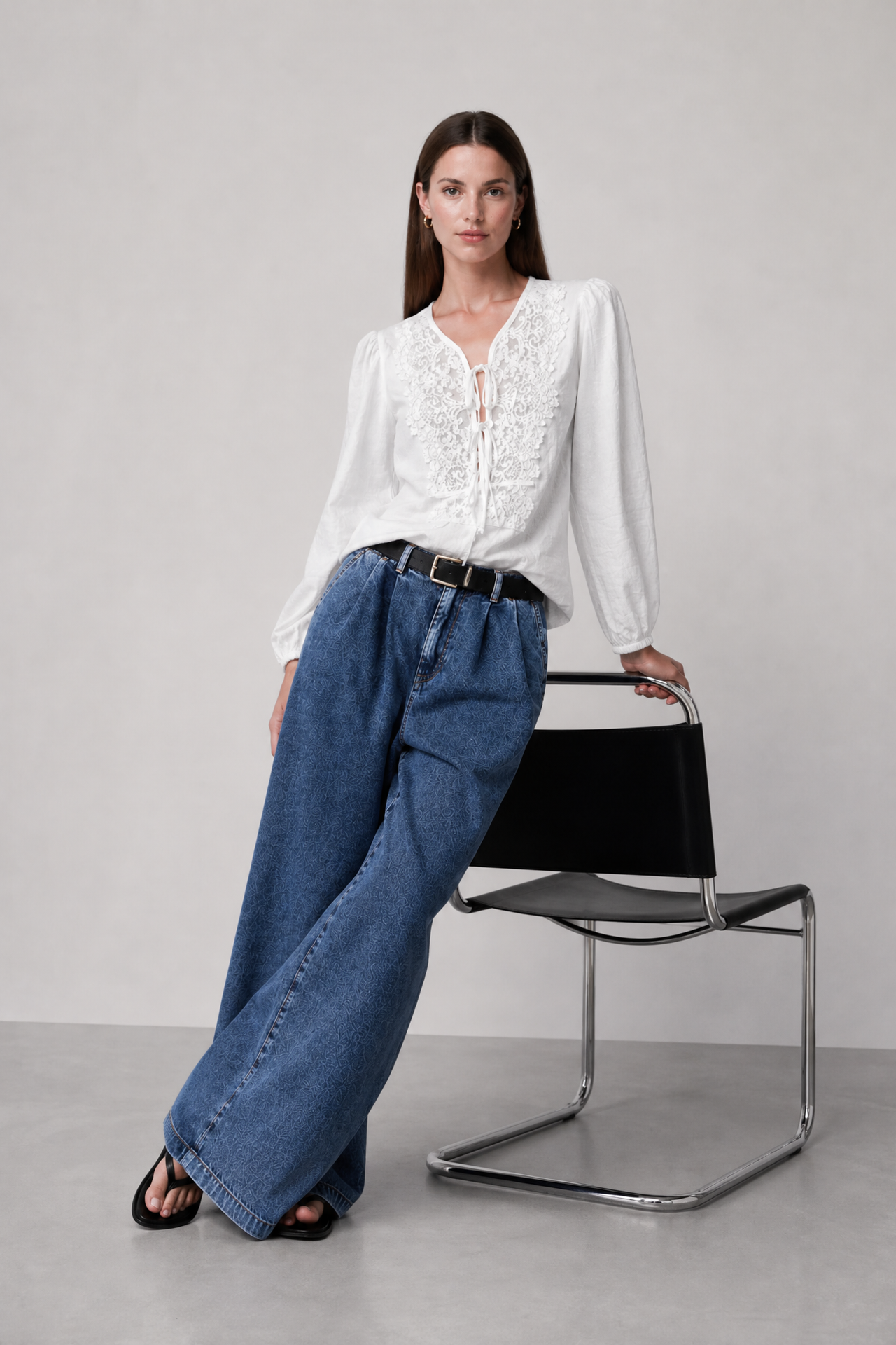 Bony viscose lace blouse Bony viscose lace blouse