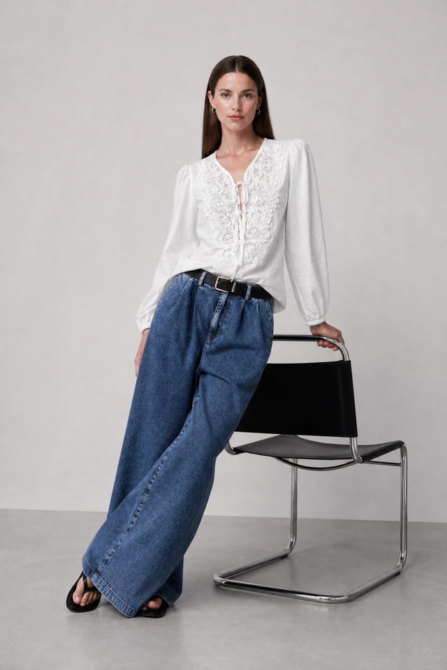 Bony viscose lace blouse Bony viscose lace blouse