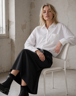 Carmen blouse technical jersey
