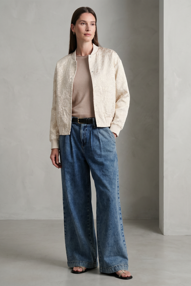 Maki jacquard bomber Maki jacquard bomber