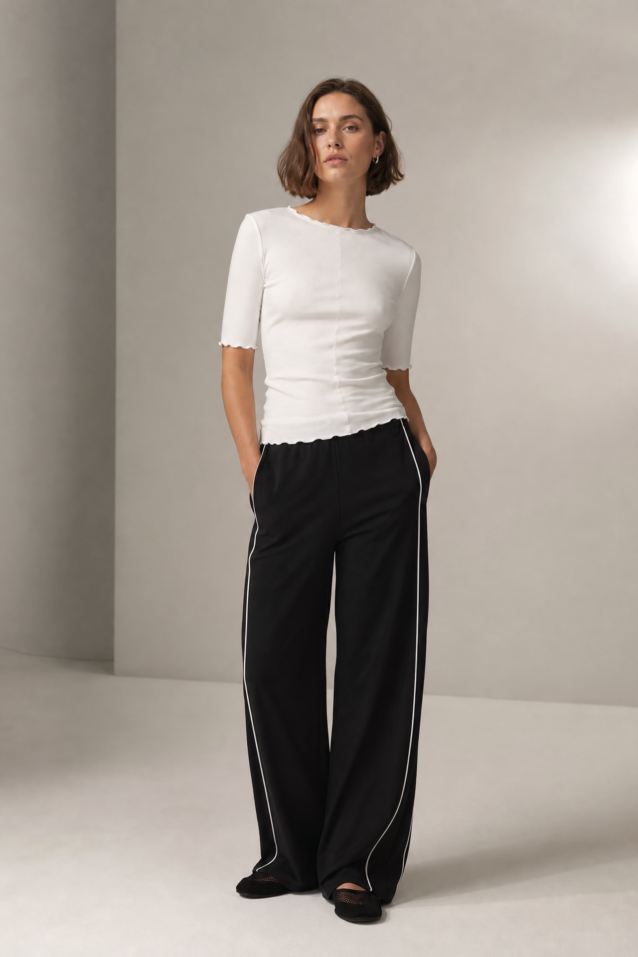 Jordan stretch viscose top Jordan stretch viscose top