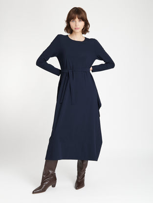 Isabel dress LS technical jersey